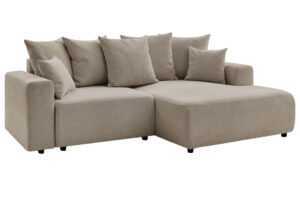 Bobochic Paris Světle hnědá rozkládací pohovka Atilla 244 cm