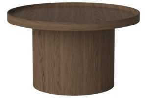 Bolia Tmavý dubový konferenční stolek Plateau 74 cm
