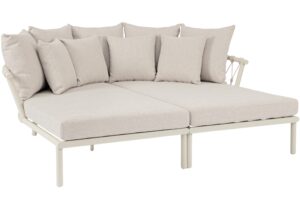 Bizzotto Béžový set dvou lehátek Lanai