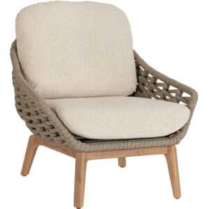 Bizzotto Béžovo-hnědé zahradní křeslo Tamires