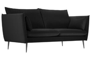 Micadoni Sametová dvoumístná pohovka AGATE 158 cm – vystavený kus