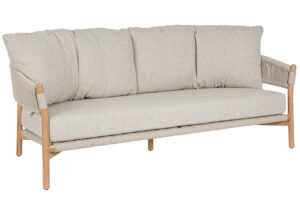 Bizzotto Béžová zahradní pohovka Garita 196 cm