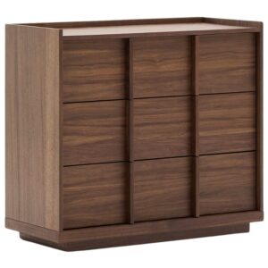 Kave Home Ořechová komoda Onix 100 x 50 cm – vystavený kus