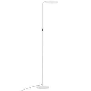 Nova Luce Bílá kovová stojací LED lampa Sinkro 174 cm