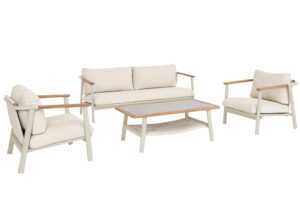 Bizzotto Béžový zahradní set pohovky