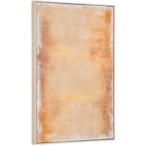 Kave Home Žlutý abstraktní obraz Selnar 90 x 60 cm
