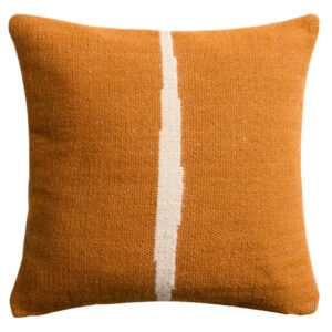 Kave Home Oranžový povlak na polštář Daila 50 x 50 cm