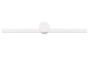 Nova Luce Bílé kovové nástěnné LED světlo Breggo 61 cm