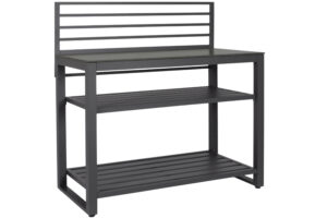 Bizzotto Šedý otevřený venkovní kuchyňský modul Aria 120 cm