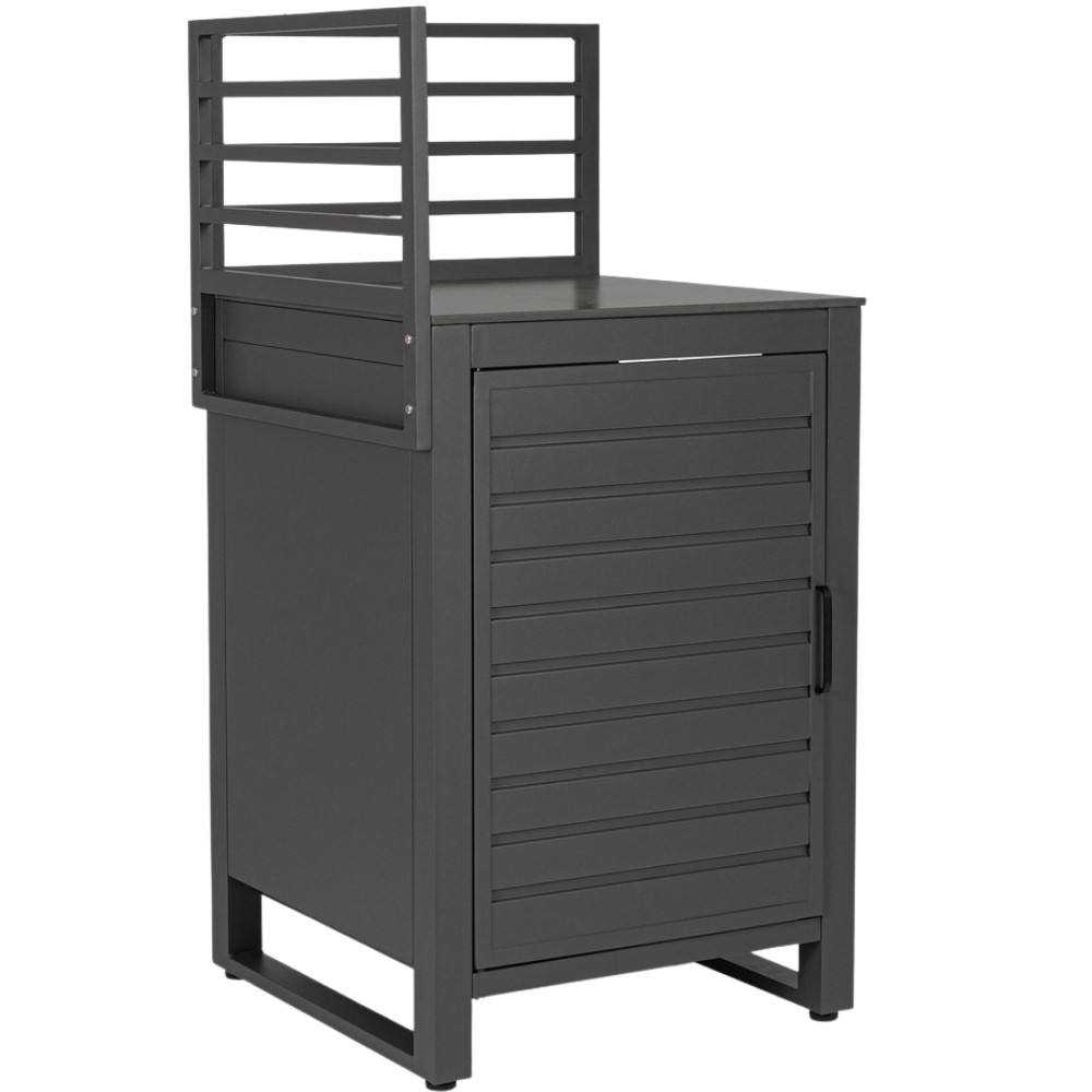 Bizzotto Šedý venkovní rohový kuchyňský modul Aria 62 cm