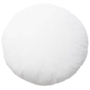 Bílá kulatá polyesterová výplň do polštáře Kave Home Fluff 45 cm
