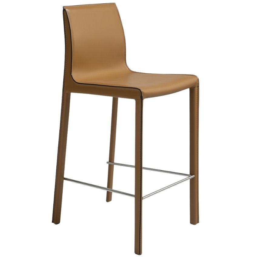 Miotto Koženková barová židle Orte 66 cm