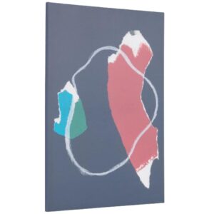 Kave Home Abstraktní obraz Zoeli 60 x 90 cm
