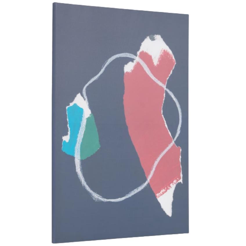 Kave Home Abstraktní obraz Zoeli 60 x 90 cm