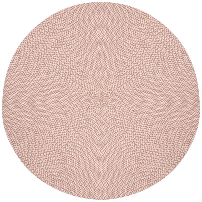 Kave Home Červený látkový koberec Rodhe ⌀ 150 cm