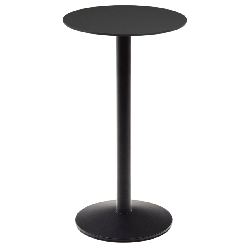 Kave Home Černý barový stůl Esilda 60 cm