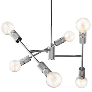 Halo Design Kovové závěsné světlo Halo Mini 6 lite 53 cm