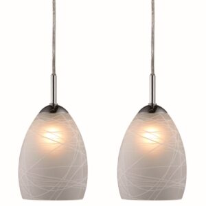 Halo Design Set skleněných závěsných světel Winner 11