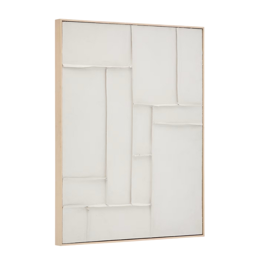 Kave Home Abstraktní obraz Klis 100 x 80 cm
