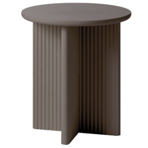 Unique Furniture Hnědý odkládací stolek Palma 50 cm