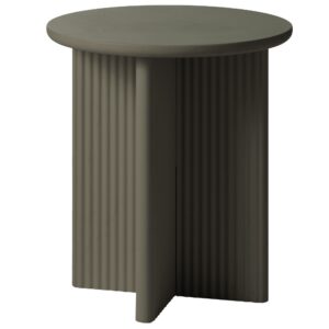 Unique Furniture Zeleno-šedý odkládací stolek Palma 50 cm