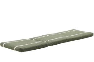 Kave Home Zelený polštář na lehátko Daila 50 x 175 cm