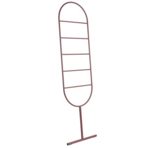 Zuiver Červený kovový odkládací žebřík TESS 166 cm