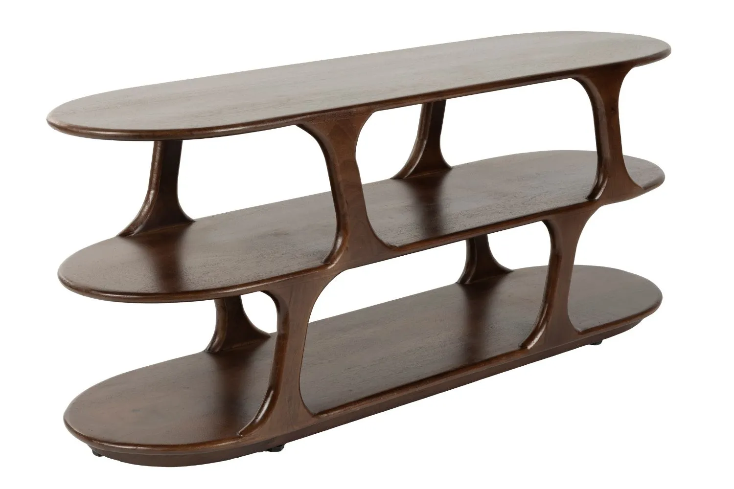 Housecraft Living Hnědý dřevěný regál YLVA 50 x 120 cm
